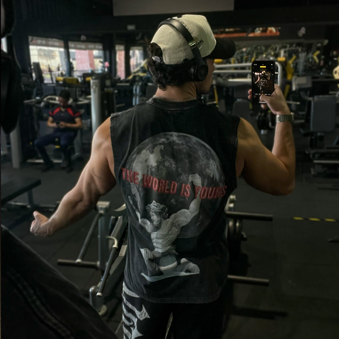 ATLAS The World Is Yours- tank top