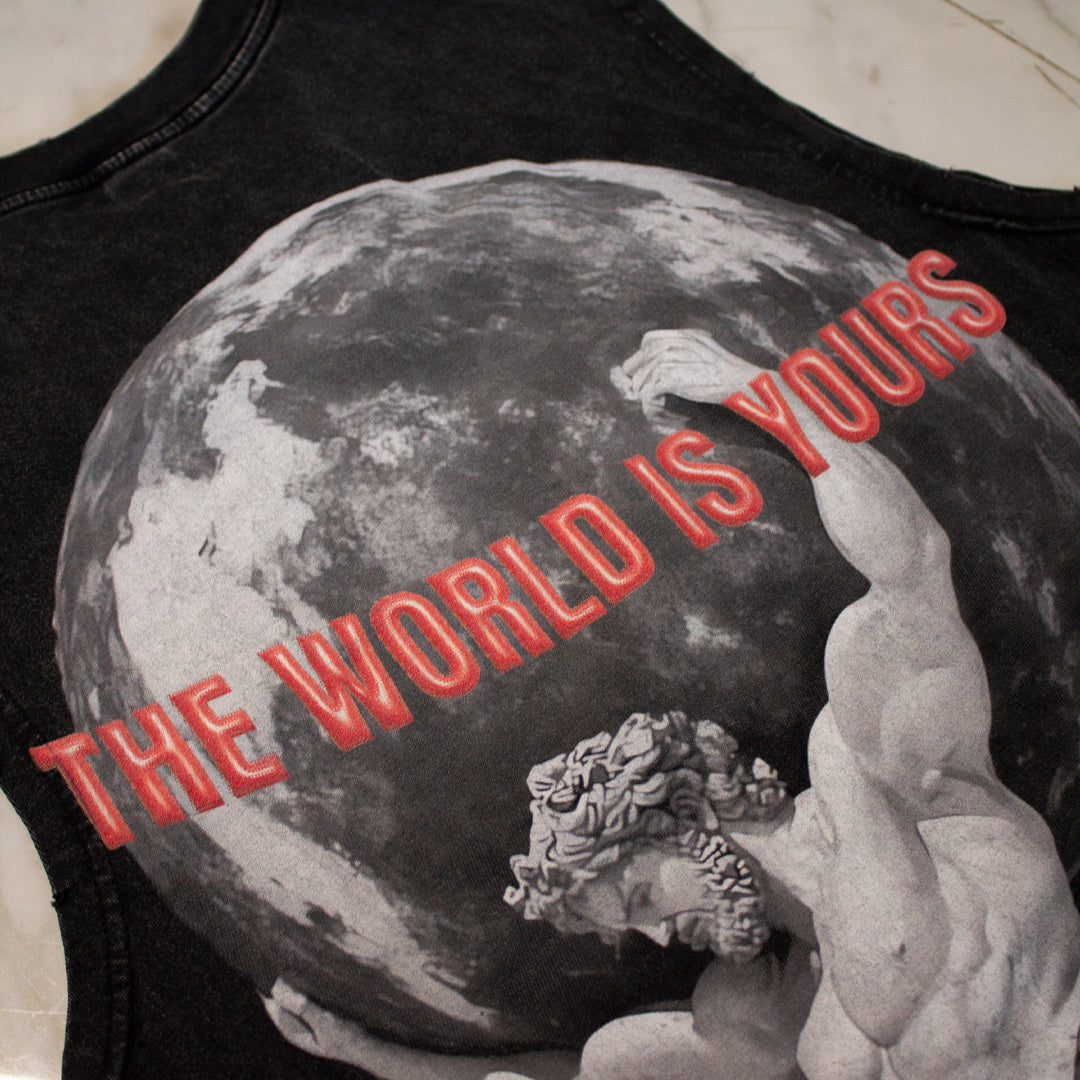ATLAS The World Is Yours- tank top