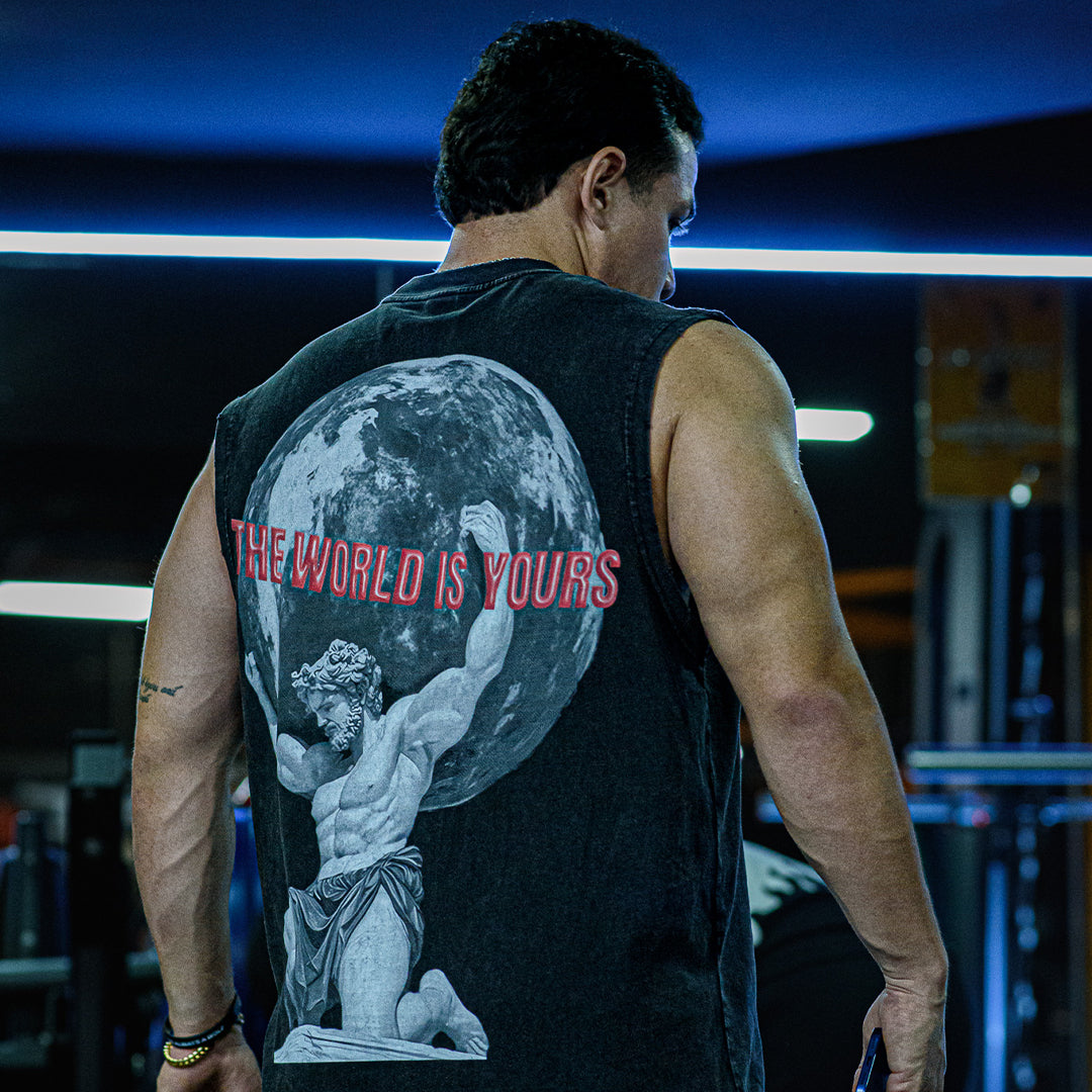 ATLAS The World Is Yours- tank top